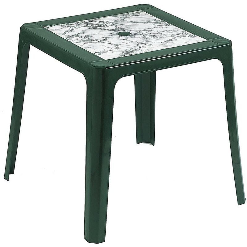 

Mesa apilable 70x70 cm 4025vm verde marmol
