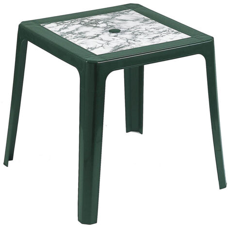 MESA APILABLE 70x70 CM VERDE MARMOL 4025VM