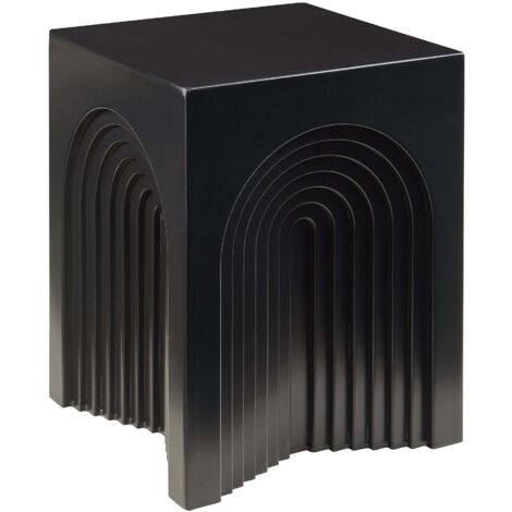 Mesa auxiliar 45 x 35 x 35 cm negro mate 030010910