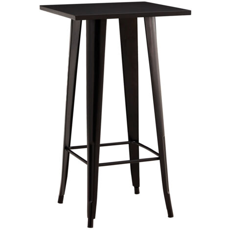 Mesa Auxiliar Alta Cuadrada Strong 60x60x105cm Thinia Home