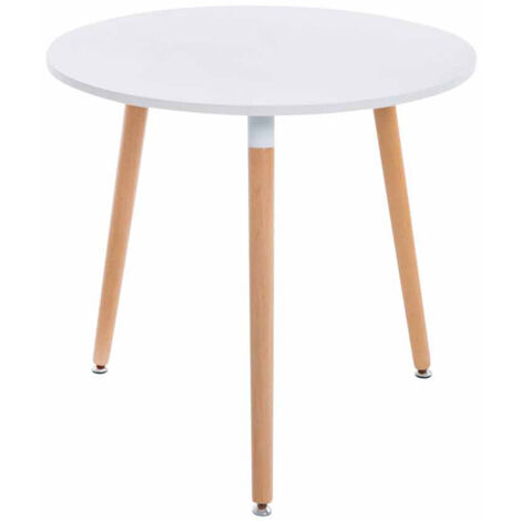 Mesa Auxiliar Ansgar Blanco Natural