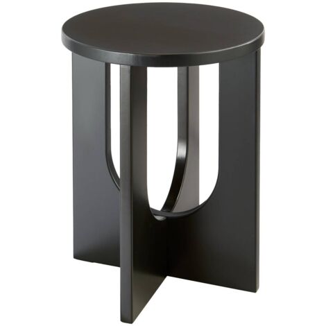 Mesa auxiliar Bloom negra 50,540x40cm - Atmosphera créateur d'intérieur