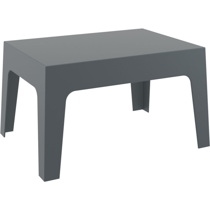 

CLP - Mesa auxiliar Box 70x50 cm Gris oscuro