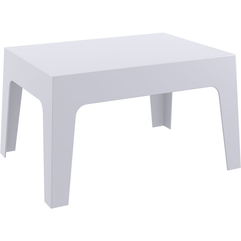 

CLP - Mesa auxiliar Box 70x50 cm Gris claro