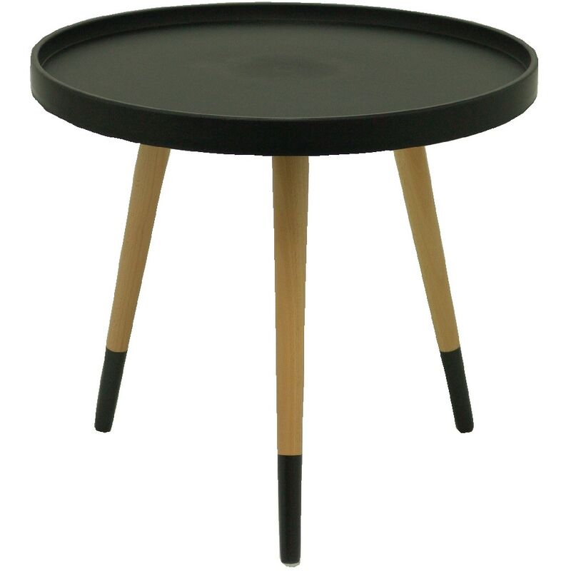 

Mesa auxiliar Cabezarados P&C 74NE Negro