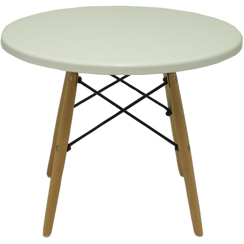 

Mesa auxiliar Castellar P&C 75BL Blanco
