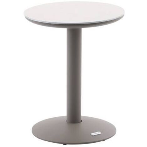 Mesa auxiliar de jardín Soletia 40x40x50cm café - Hespéride