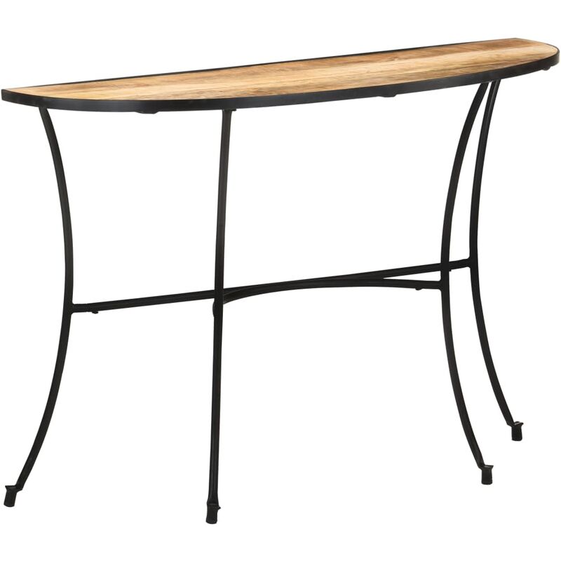 

Mesa auxiliar de madera maciza de mango 110x40x77 cm