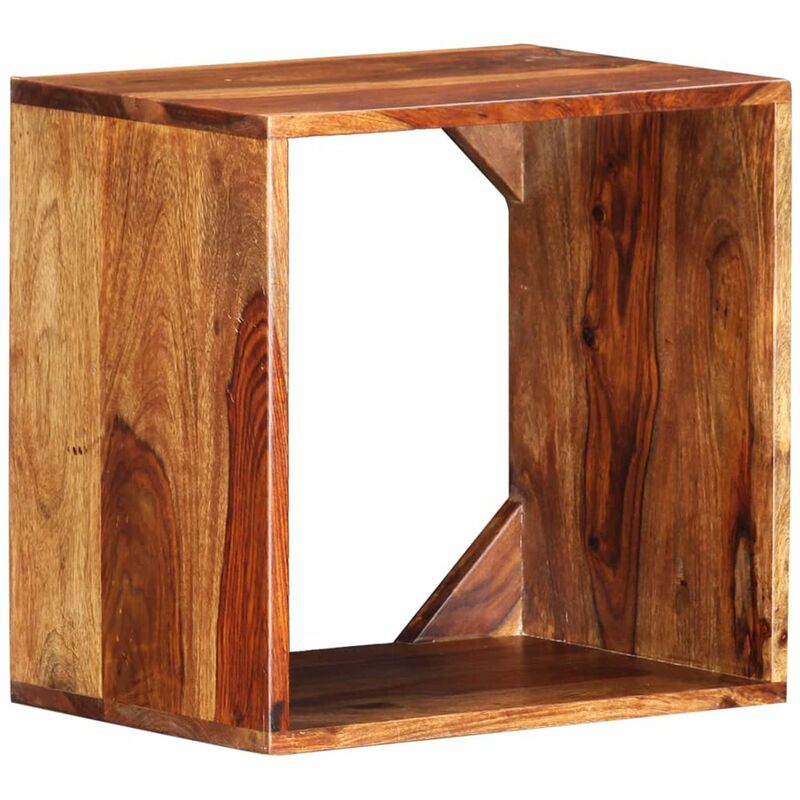 

Mesa auxiliar de madera maciza de sheesham 40x30x40 cm
