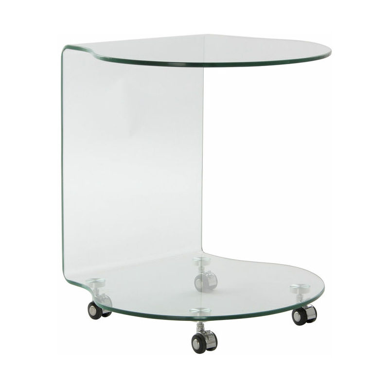 

BHD - Mesa auxiliar DKD Home Decor Cristal Transparente (50 x 50 x 56.5 cm)