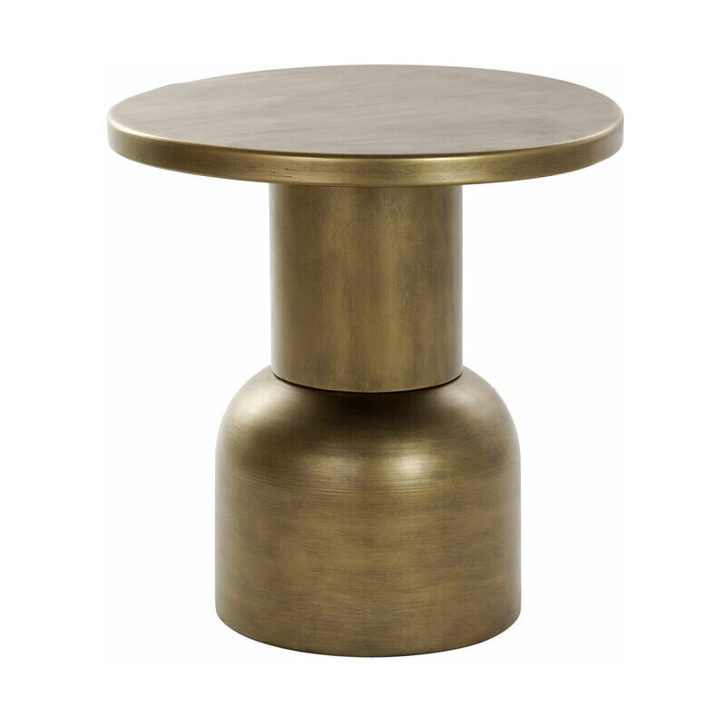 

Mesa auxiliar DKD Home Decor Dorado Metal (51 x 51 x 52 cm)