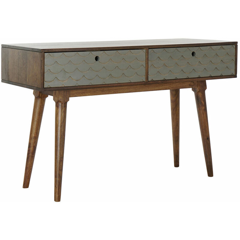 

Mesa auxiliar DKD Home Decor Gris Madera de mango (120 x 45 x 75 cm)