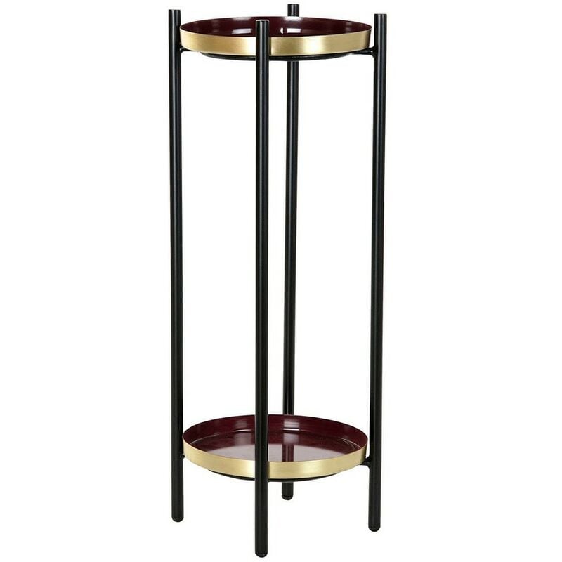 

Mesa Auxiliar DKD Home Decor Hierro (27 x 27 x 65 cm)