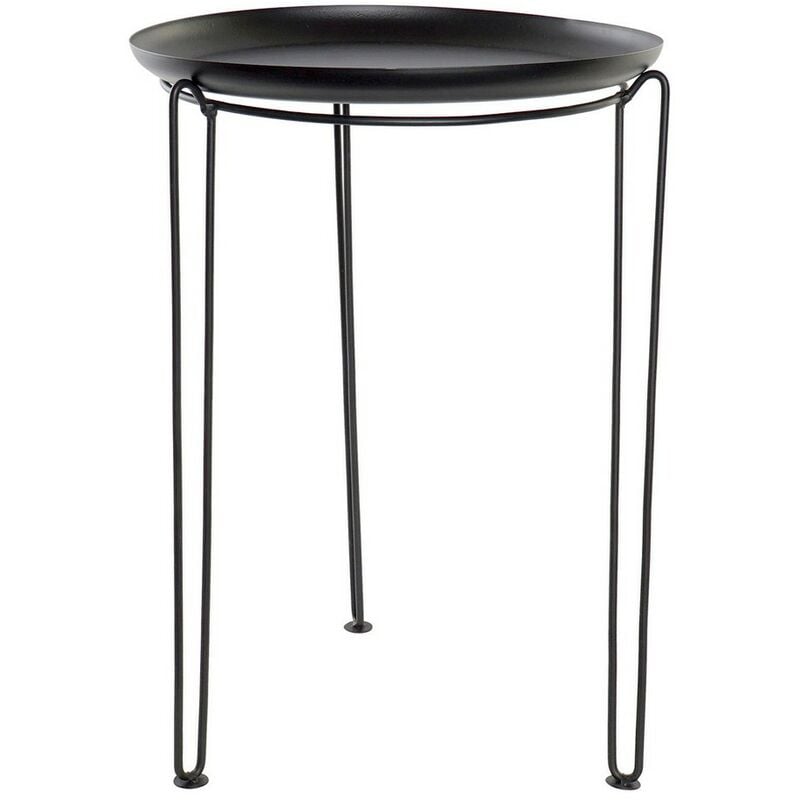 

Mesa auxiliar DKD Home Decor Negro Hierro (37 x 37 x 53 cm)