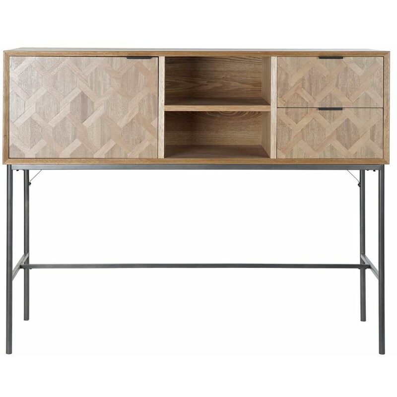 

Mesa Auxiliar DKD Home Decor Madera Metal (130 x 40 x 107 cm)