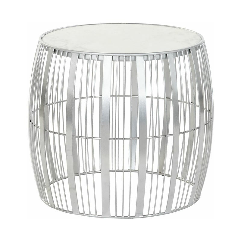 

Mesa auxiliar DKD Home Decor Mármol Hierro (46 x 46 x 41 cm)