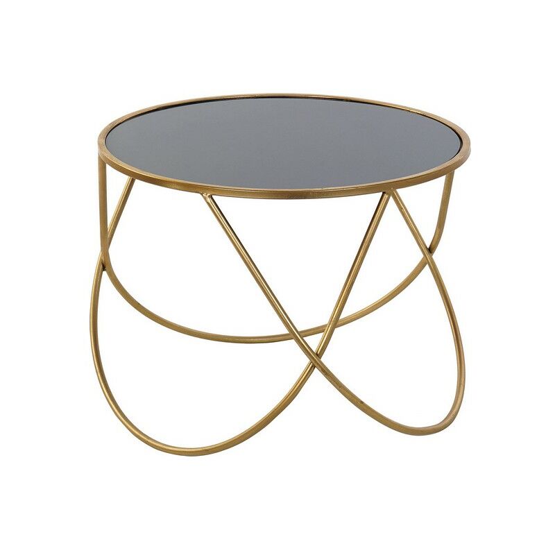 

Mesa auxiliar DKD Home Decor Metal Cristal (60 x 60 x 45 cm)