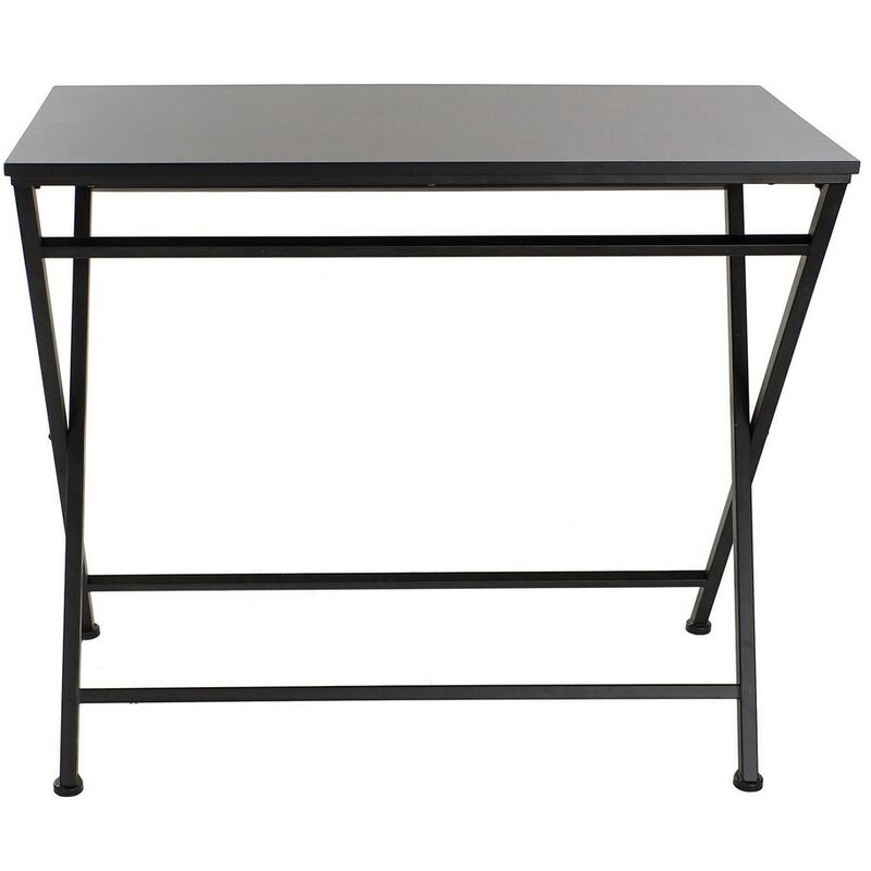 

Mesa auxiliar DKD Home Decor Negro Metal Madera MDF (80 x 40 x 68.5 cm)