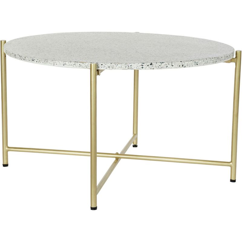 

Mesa Auxiliar DKD Home Decor Piedra Hierro (81 x 81 x 44 cm)