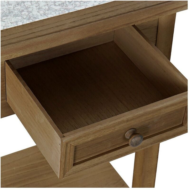 

Mesa Auxiliar DKD Home Decor Pino Espejo (45 x 34 x 67 cm)