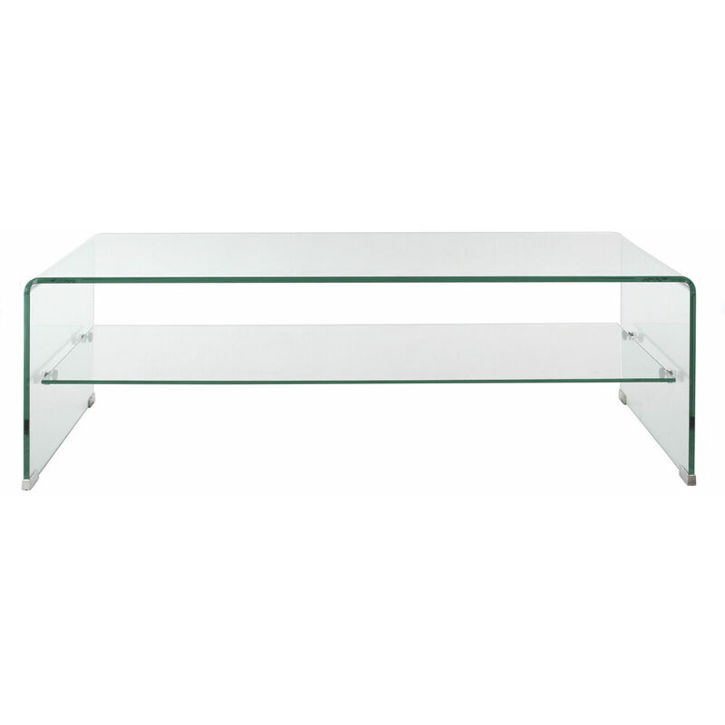 

Mesa auxiliar DKD Home Decor Transparente Cristal (120 x 60 x 40 cm)