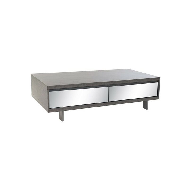 

Mesa Auxiliar DKD Home Decor WING Acero Melamina Espejo (140 x 70 x 40 cm)