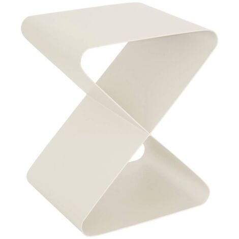 Mesa auxiliar Elder beige 35,5x30x45,5cm - Atmosphera créateur d'intérieur