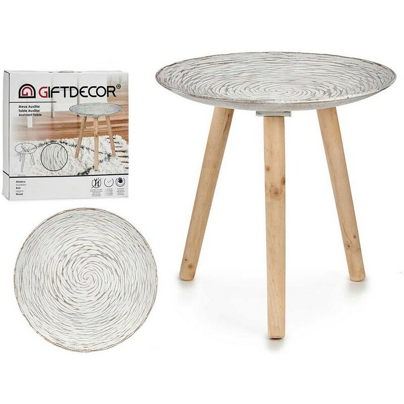 

Mesa auxiliar Espirales Madera (40 x 39 x 40 cm)