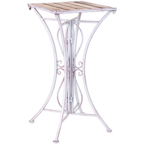Mesa auxiliar gris 35x35x70