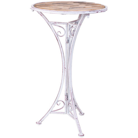 Mesa auxiliar gris 40x40x70