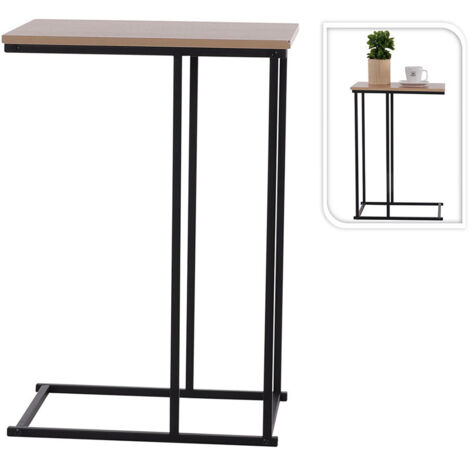 Mesa Auxiliar MDF 400x260x580mm Color Madera Basics