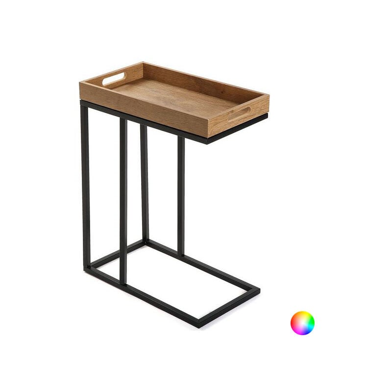

Mesa Auxiliar Metal Madera MDF (26 x 61 x 46 cm)