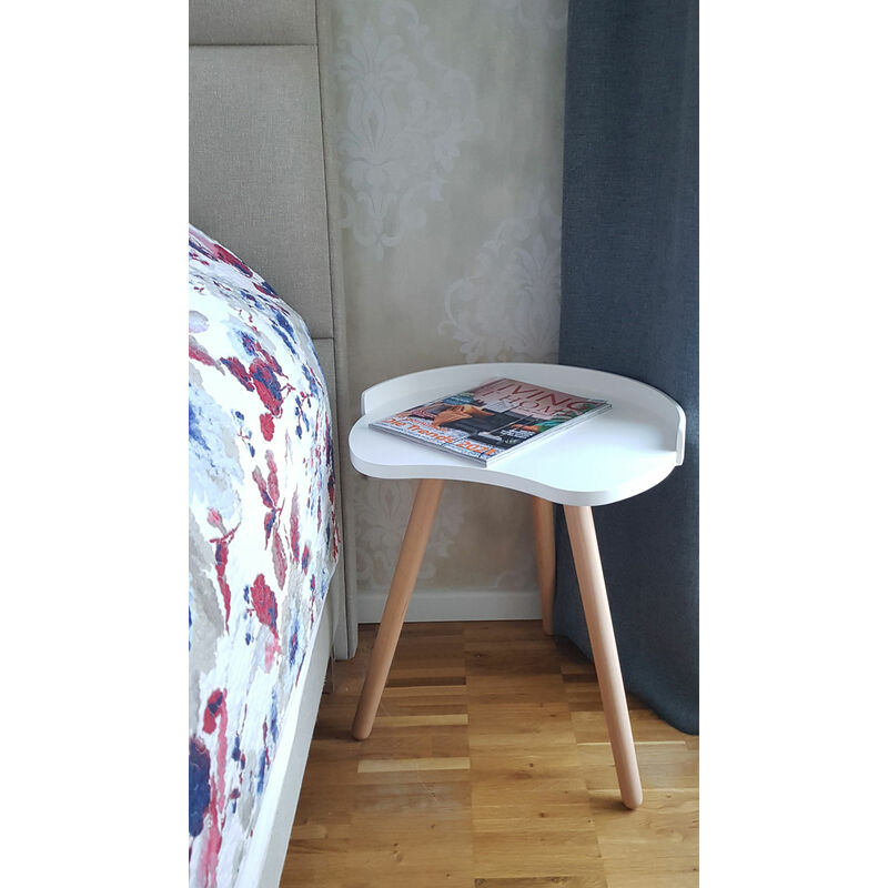 

CLP - Mesa Auxiliar Narvik Natural/blanco