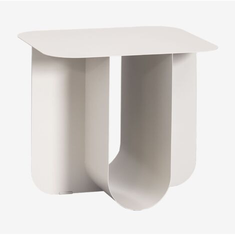 Mesa auxiliar rectangular en acero (40x45 cm) Norman SKLUM             