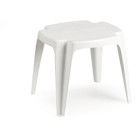 PROGARDEN MESA AUXILIAR RES BLANCO SOLID