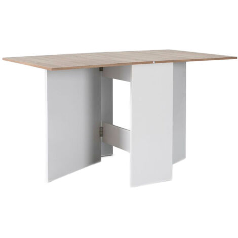 Mesa Auxiliar Suecia con Alas Abatibles 140cm. Comedor o Cocina
