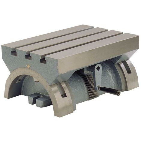 Mesa basculante para fresadora 380 x 250 x 180 mm Fervi T004/380
