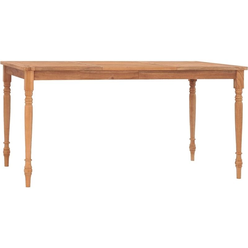 

BHD - Mesa Batavia de madera maciza de teca 150x90x75 cm
