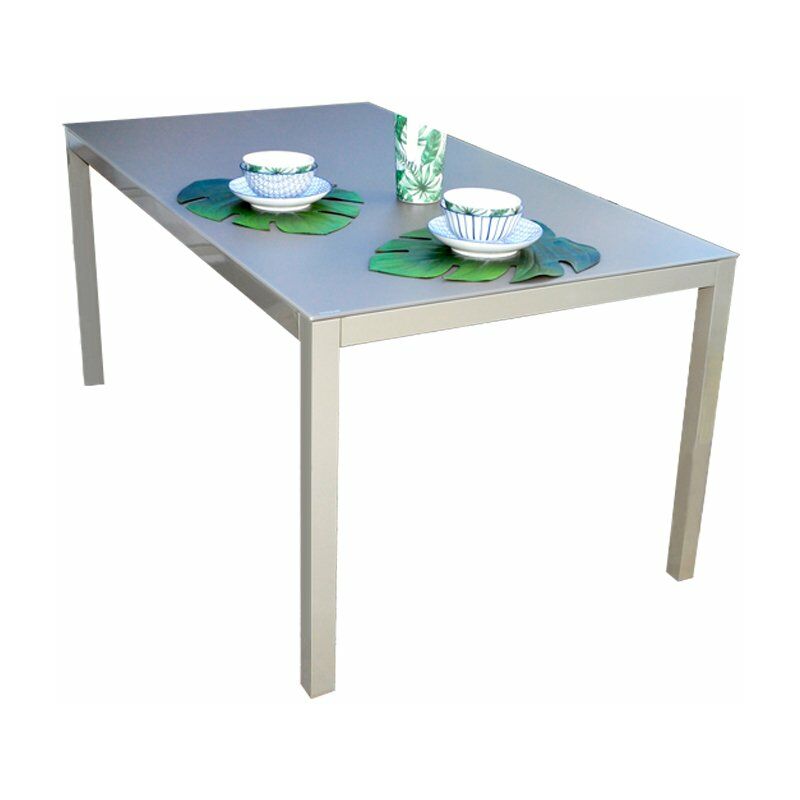 

Mesa c/cristal tintado taupé New Extreme
