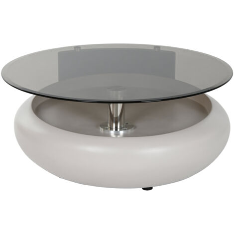 Mesa Centro Cristal Mdf 85X120X37