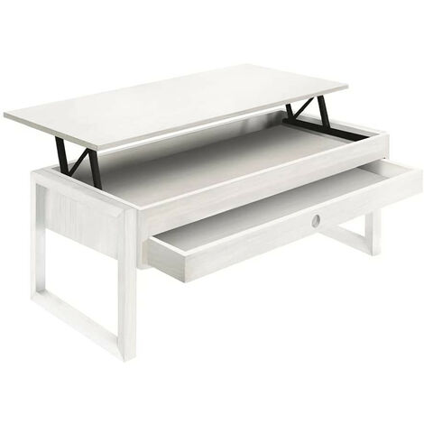 Patas cuadradas y estructura para mesa, 50x50mm, 750x750mm, Acero, Pintado  blanco