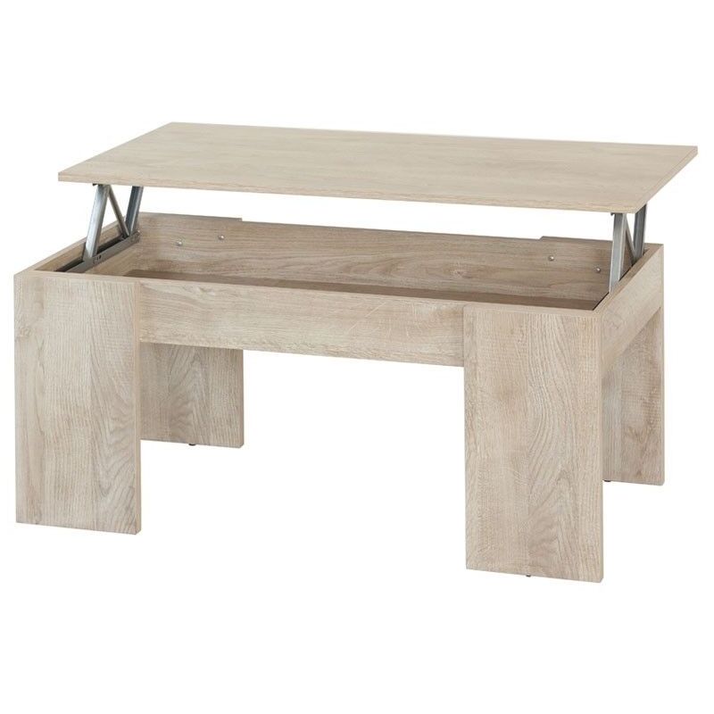 

Mesa centro elevable Petra roble