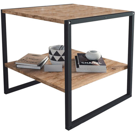 Mesa Centro Funcional De Metal 56X50X50 Safir