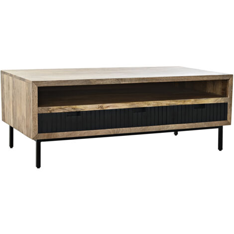 Mesa Centro Mango Metal 120X60X45 Negro MB194551
