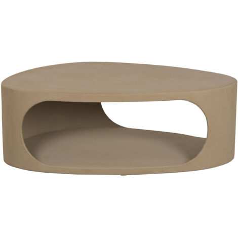 Mesa Centro Mdf 100X60X35 Rugoso Arena