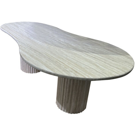 Mesa Centro Mdf 130X70X45 Simil Marmol