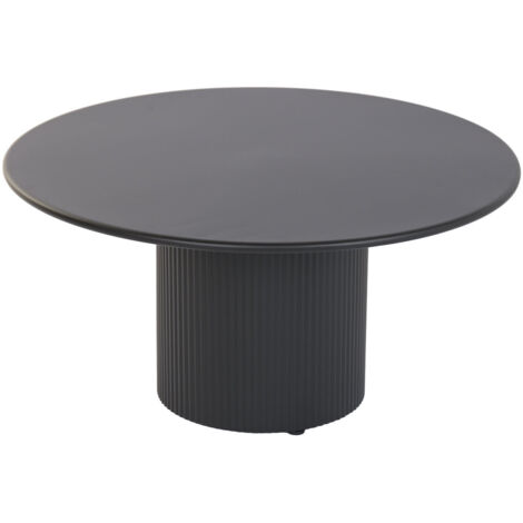 Mesa Centro Metal 80X80X40 Negro