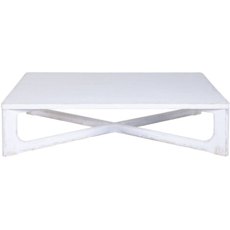 Mesa Centro Olmo Macizo 170X109X41 Blanco