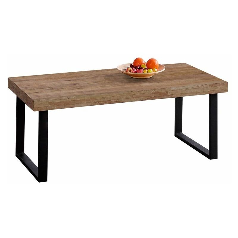 

Mesa de centro NaturalRoble boreal – Negro