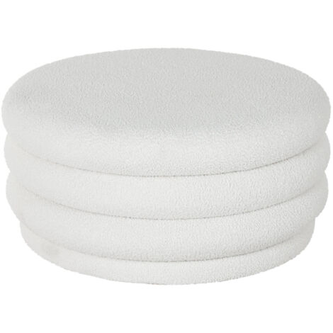 Mesa Centro Poliester 79X79X38 Tapa Blanco